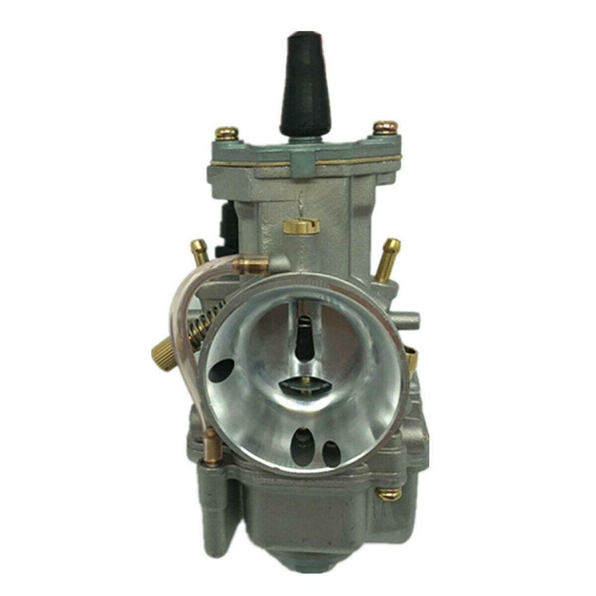 30mm Racing Super Performance Carburetor CARB Kit for Motorcycles - Aluminum + Power Injection n