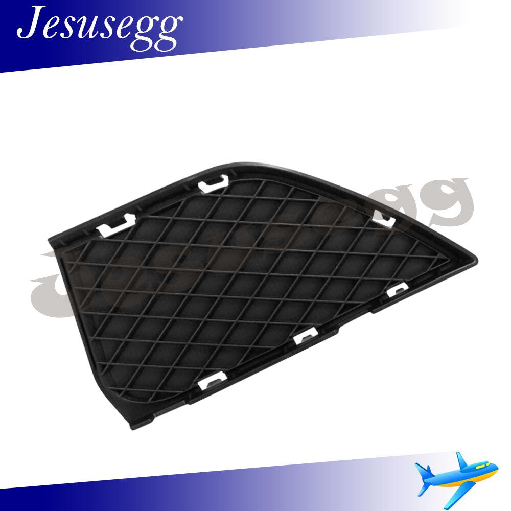 Front Left Bumper Outer Grille Closed Grid For 2007-2010 for BMW X3 E83 LCI Black