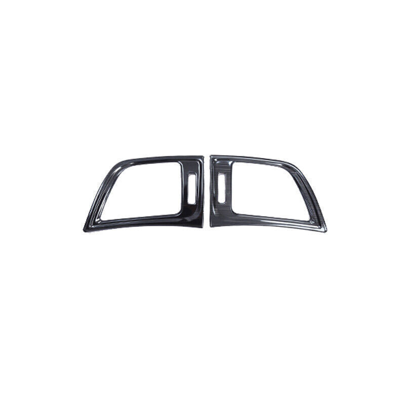 LR AC Air Outlet Vent Cover Trim Fit for Nissan Sentra 2013-2019 Black Titanium