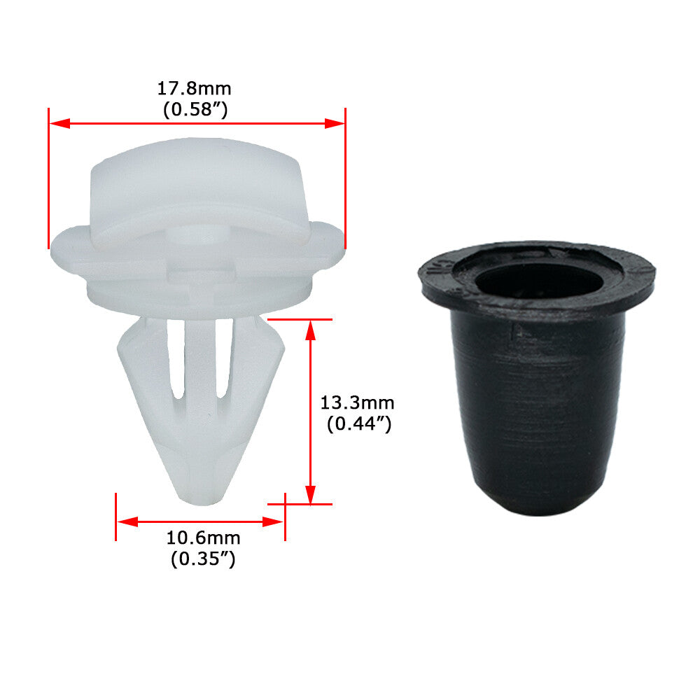 10Pcs for VW Transporter T4 T5 Trim Panel Interior Clips Roof Retainer Fasteners