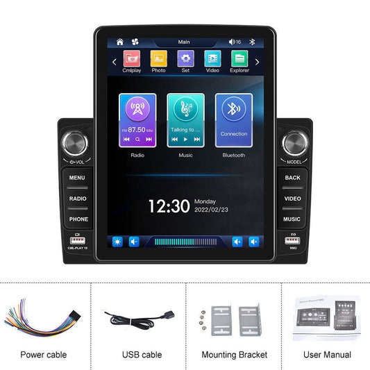 Double-Din Radio Car Stereo Touch Screen MP5 Player BT Carplay Mirror Link Hot n