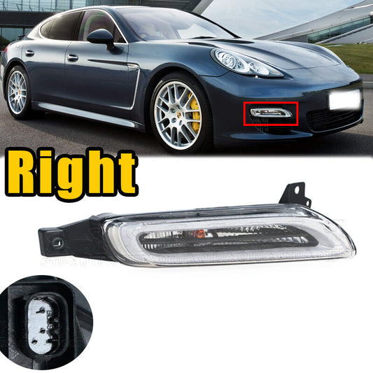 Right for Porsche for Panamera 970 Turbo GTS 2010-2013 DRL LED Daytime Running Lamp