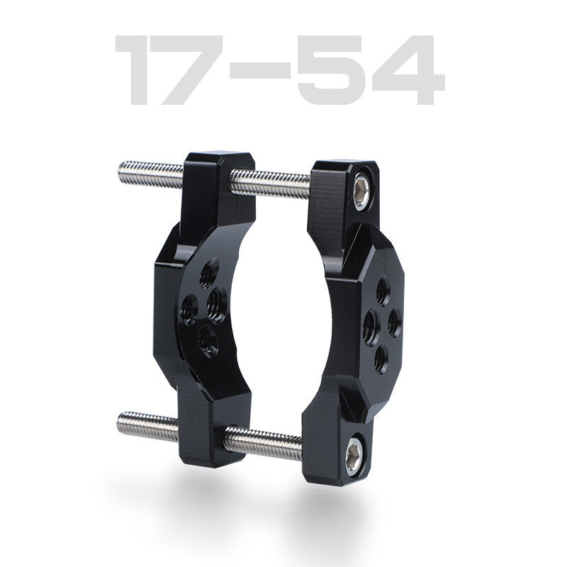 17-54mm Mount Bracket Fog Lamp Spot Light Motorcycle Fork Clamp Holder Headlight