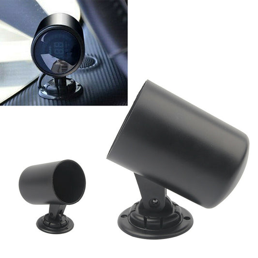 Universal Car Single Gauge Holder Pod Cup Mount Plastic Black Color 52mm holder
