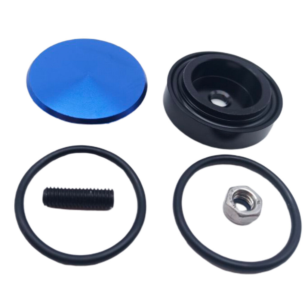 Auto Rear Windshield Wiper Delete Insert Cap Wipers Hole Caps Cover Stopper Blue n