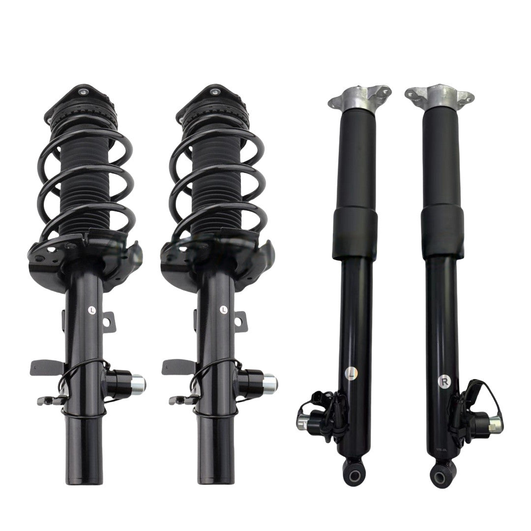 Two-piece front shock absorber strut assembly for Mercedes-Benz W211 S211 E350 4Matic 2006-2009