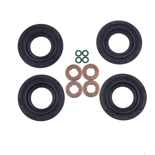 Fuel injector seals, washing machine, and Oring 6C1Q6K780AB for Land Rover for Defender 2007-2016. Q