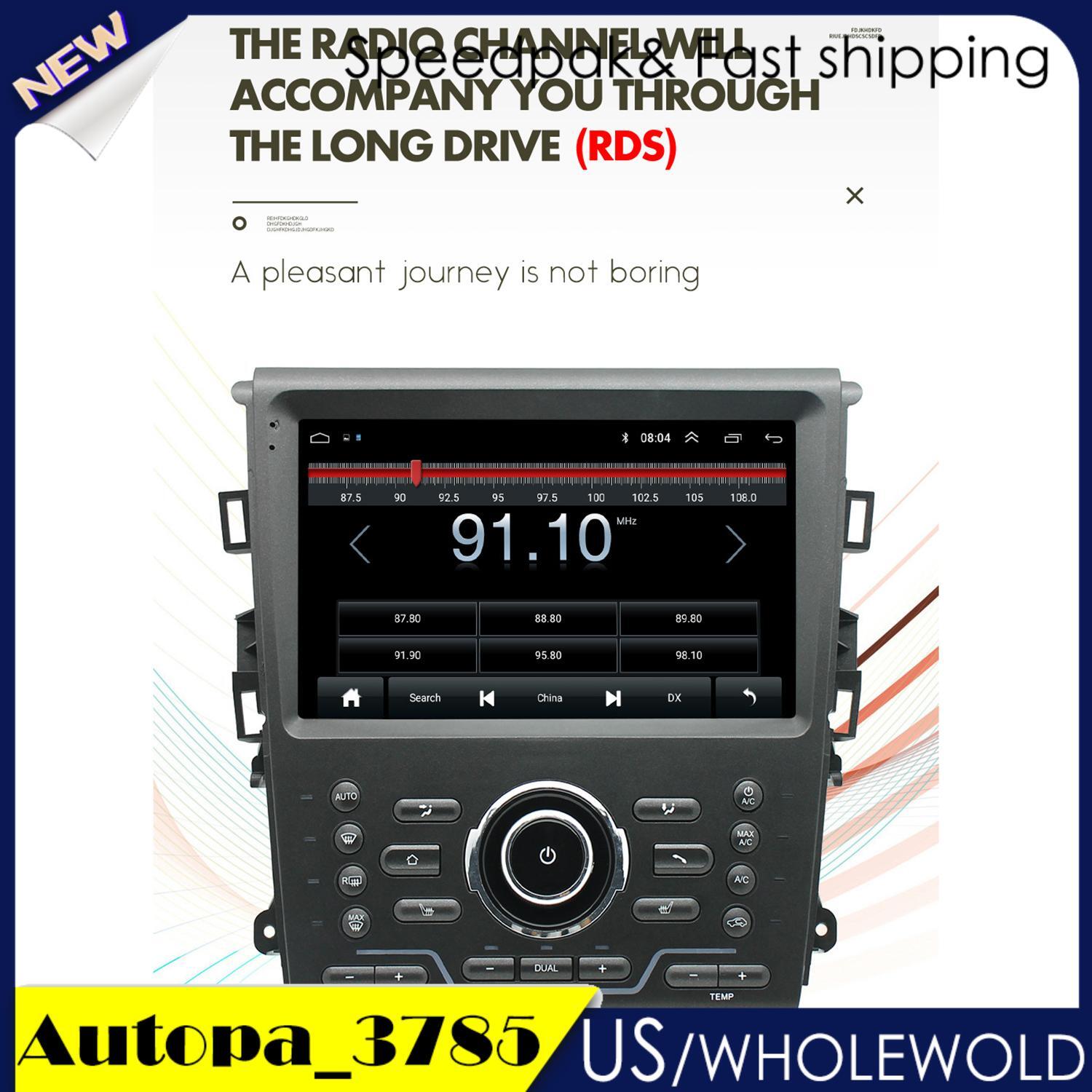 Car Stereo Radio fits for Ford Fusion Mondeo 32G Android Carplay GPS Navi 2013-2018