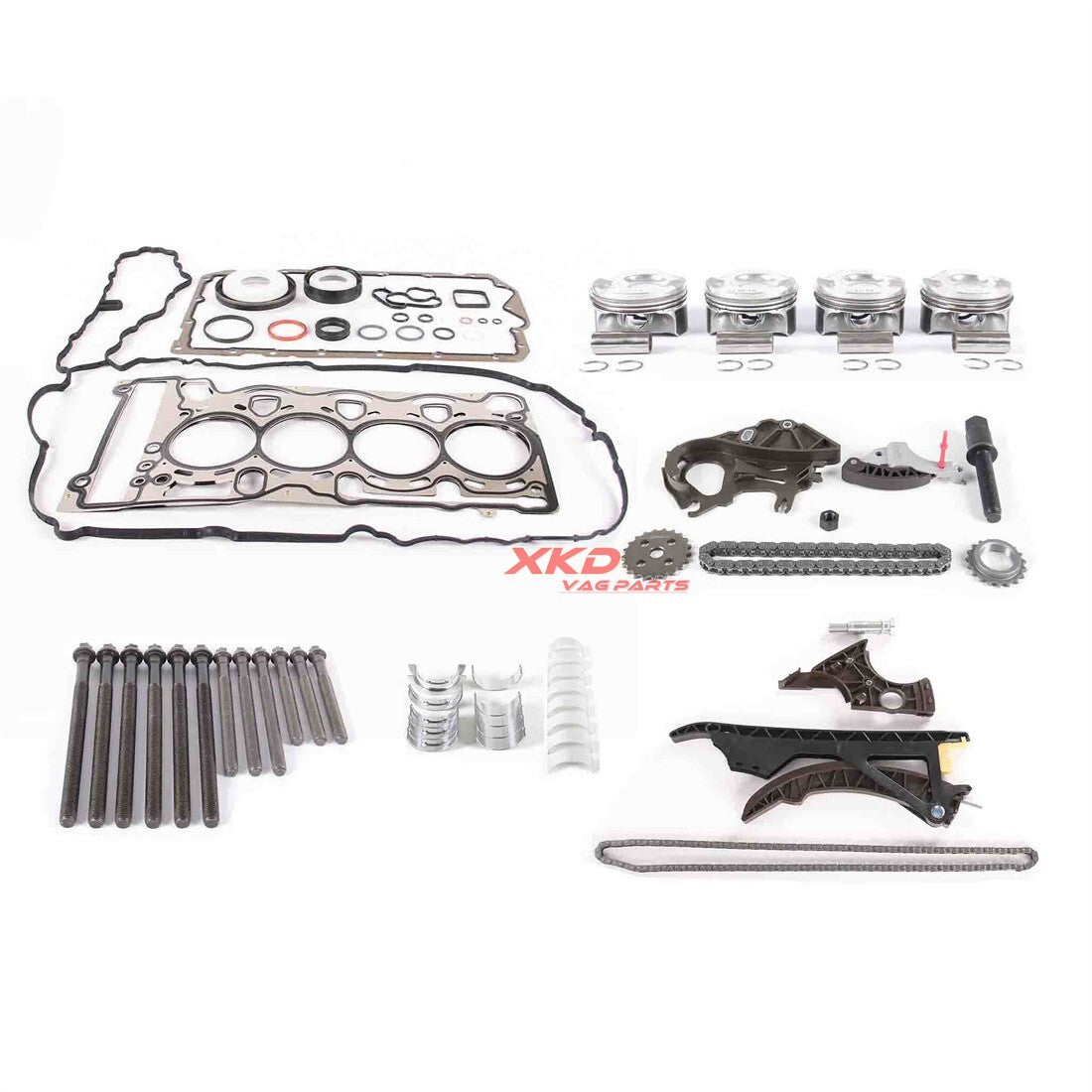 2.0L Engine Overhaul and Rebuild Kit Suitable for BMW 118i, 120i, 320i, 520i N43
