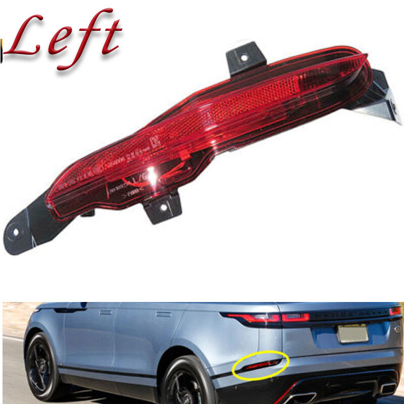 Left Rear Bumper Fog Lamp Reflector Light for Range Rover Velar P380 2018-2019