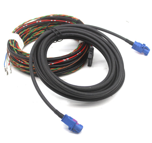 Retrofit Reverse backup Camera module Cable wiring set for BMW E70 x5 E71 x6 CIC