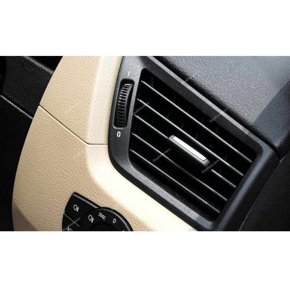 for BMW E84 X1 2010-15 Matte Black Right Dashboard Air AC Vent Outlet Trim Cover Q
