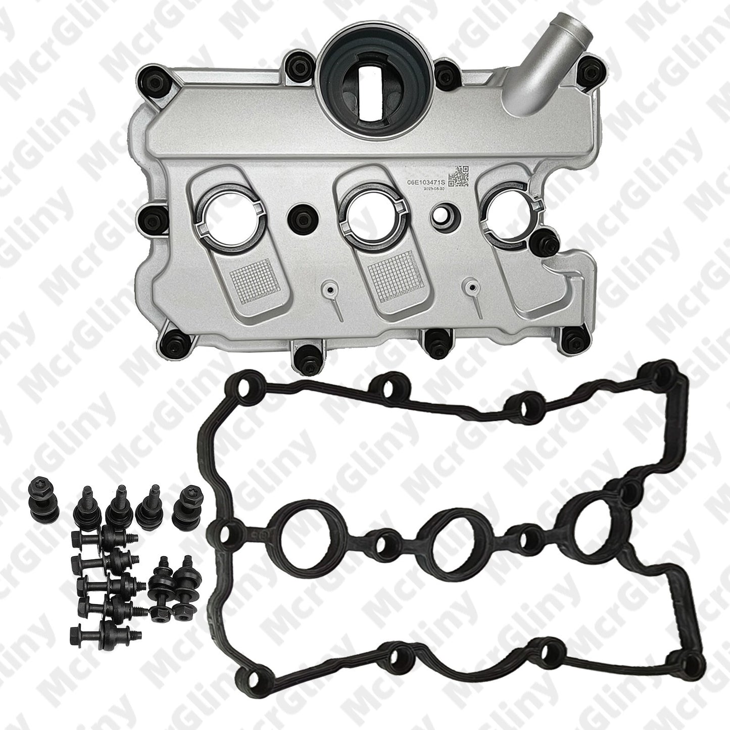 Cylinder engine valve cover with gasket suitable for Audi A4 A5 A6 A7 for A8 Q7 3.0T 06E103471S- n