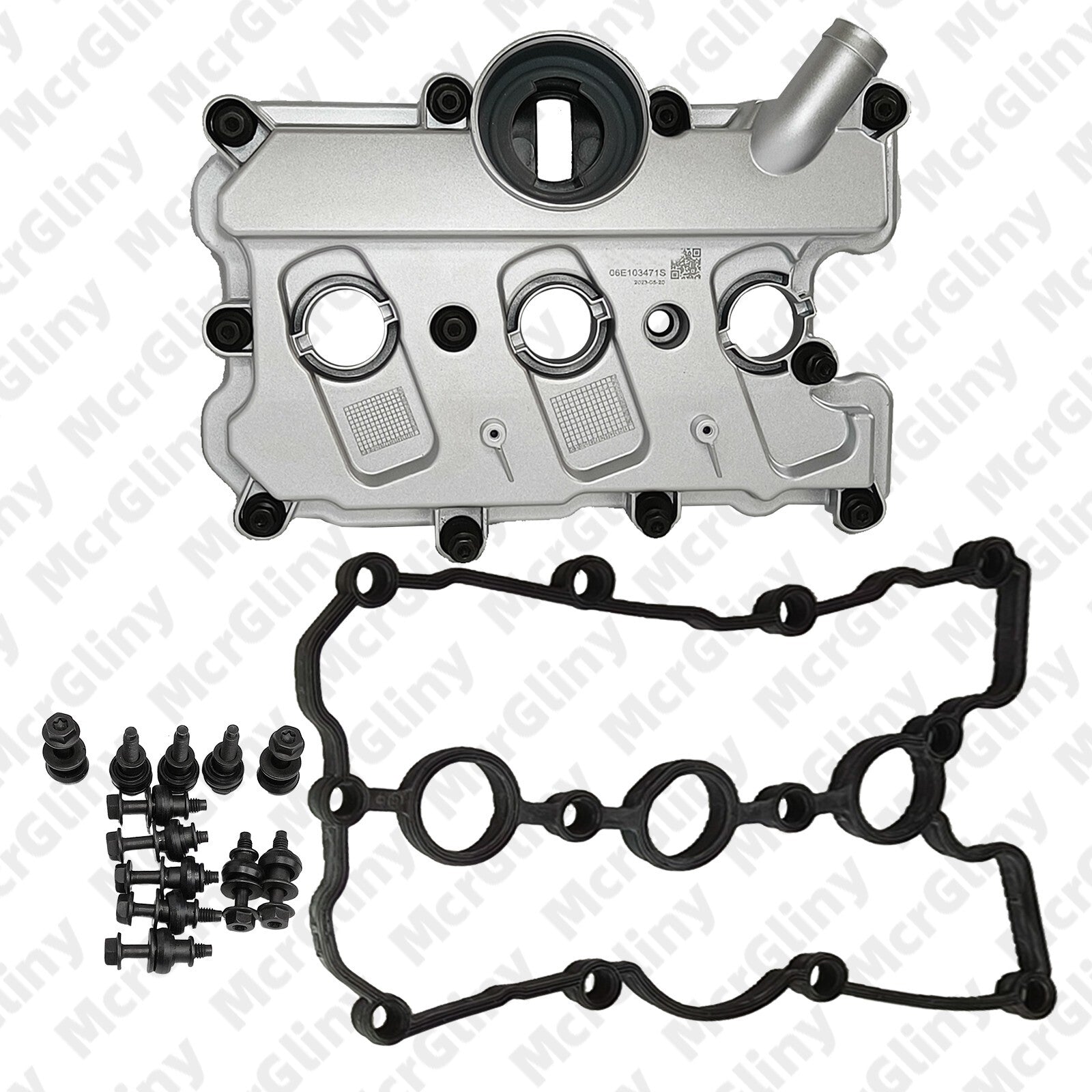 Cylinder engine valve cover with gasket suitable for Audi A4 A5 A6 A7 for A8 Q7 3.0T 06E103471S- n