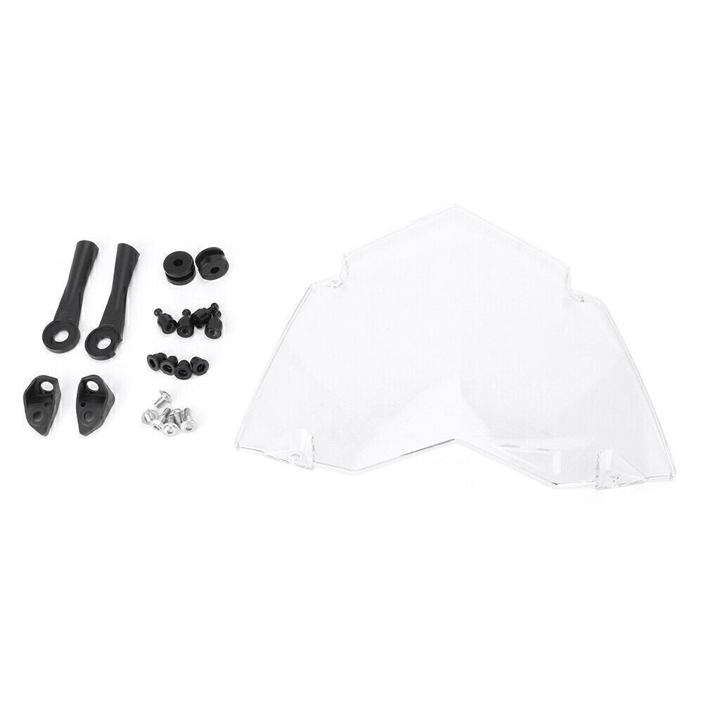 Clear Front Headlight Lens Guard Cover Fit for BMW R1200GS ADV WC 13-17 Q