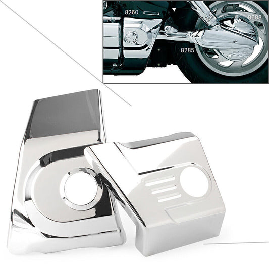 Chrome Swingarm Pivot Frame Trim Cover Guard Fit for Honda VTX1300 2003-2009 ABS Q