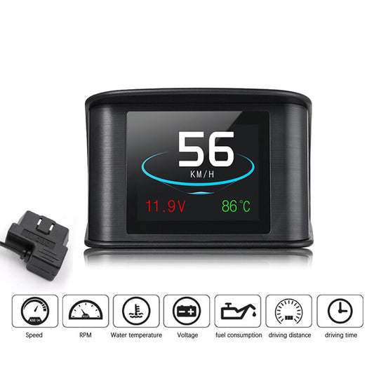 for Smart OBD HUD Meter Digital Speedometer Display Head-Up Meter Durable v
