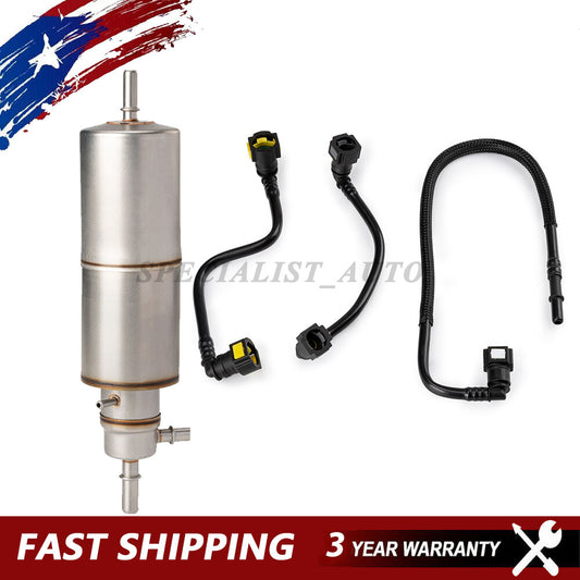 New 1634770701 Fuel Filter kit w/ 3PCS Fuel Lines for Mercedes ML320 ML430 ML55 Q