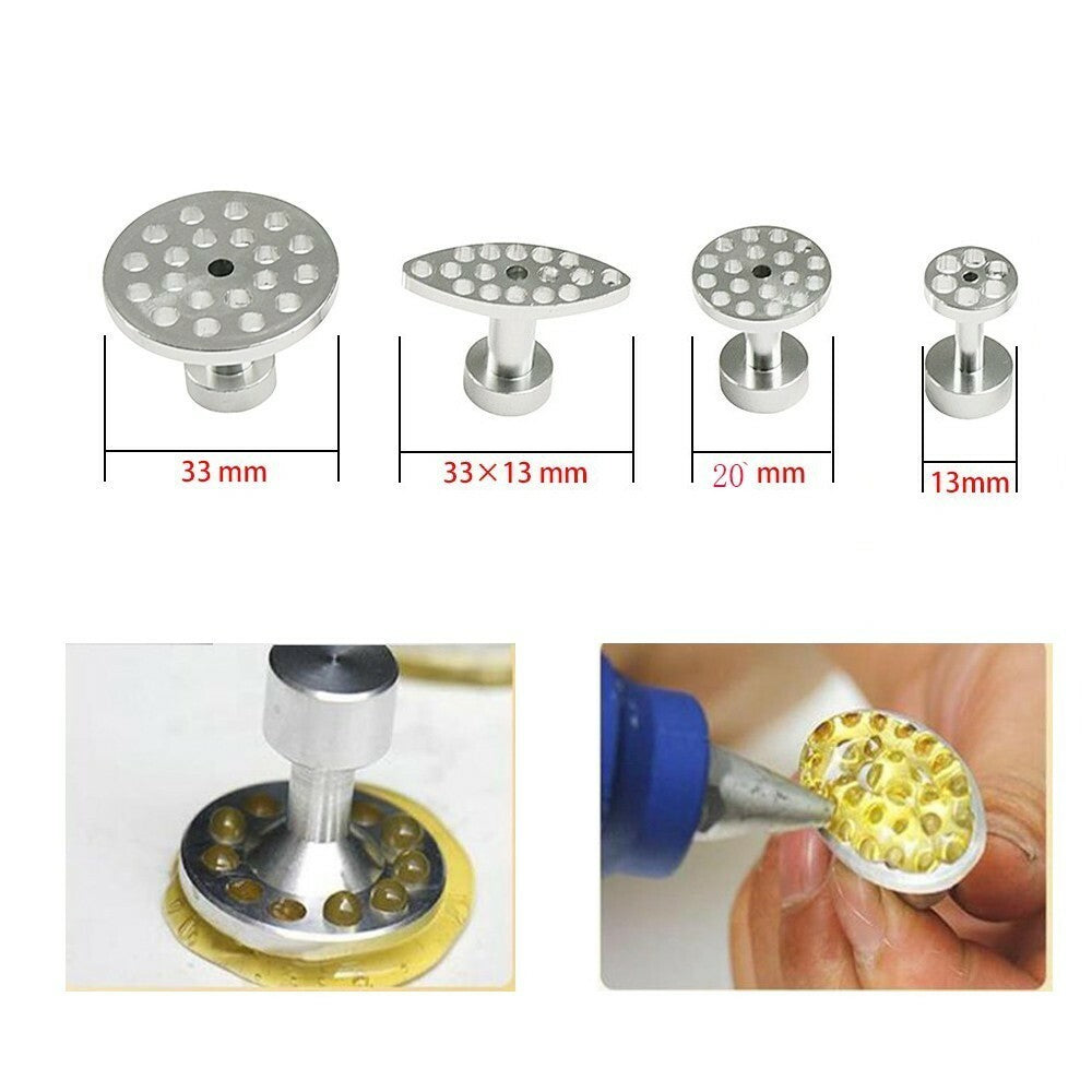 PDR Plastic Glue Extractor Tabs 20pcs Auto Body Paintless Dent Repair Tool v