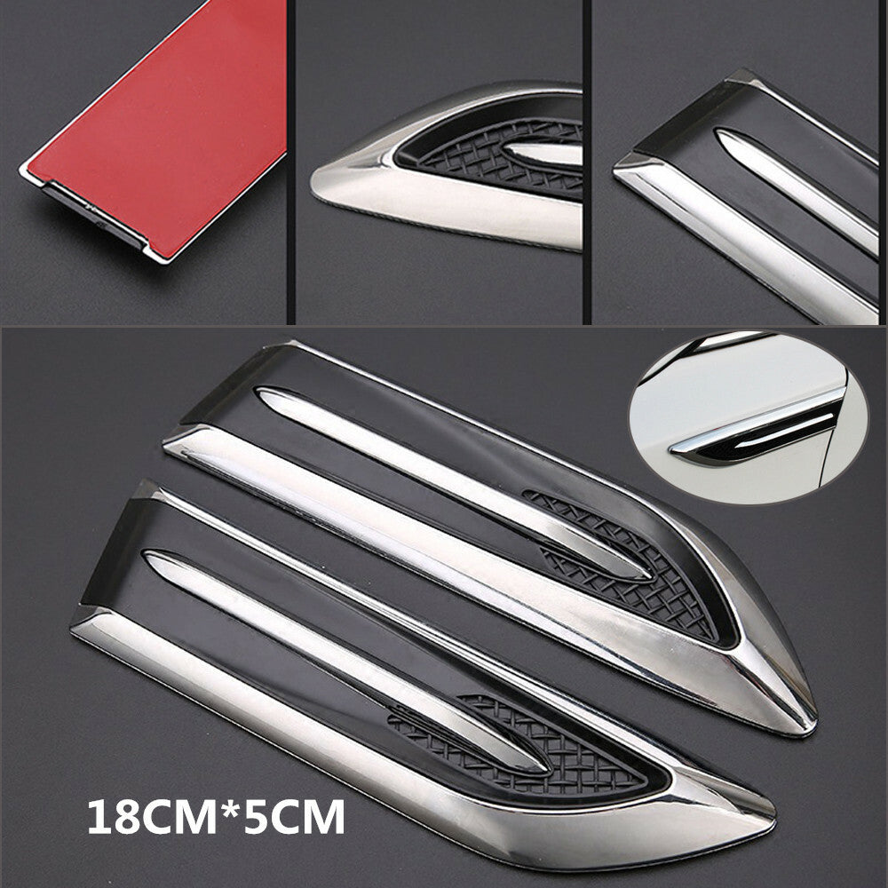 2-piece RV/Car Side Cover with Air Intake, Ventilation, Protection, ABS, Gills, 185 cm n