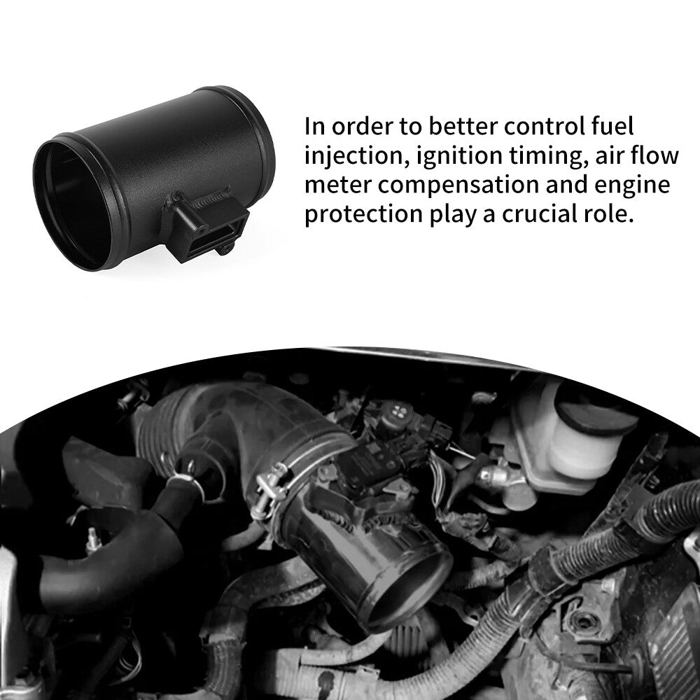 for Ford for Nissan MAF Black 3 76mm Mass Air Flow Sensor Mount Adapter