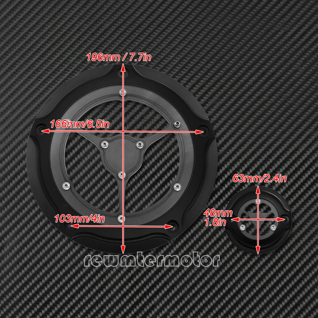 Clarity Derby Cover Timing Timer Cover Fit for Harley Touring FLH/T 2016-2020