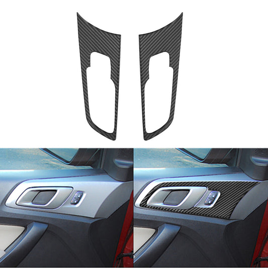 for VW for Golf MK7 2014-2019 Carbon Fiber GPS Navigation Panel Cover Trim Sticker v