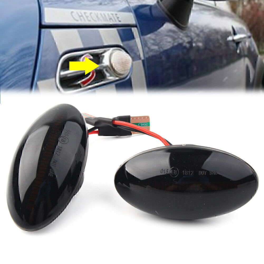 LED Sequential Dynamic Side Marker Light Turn Signal Light for Mini Cooper R50