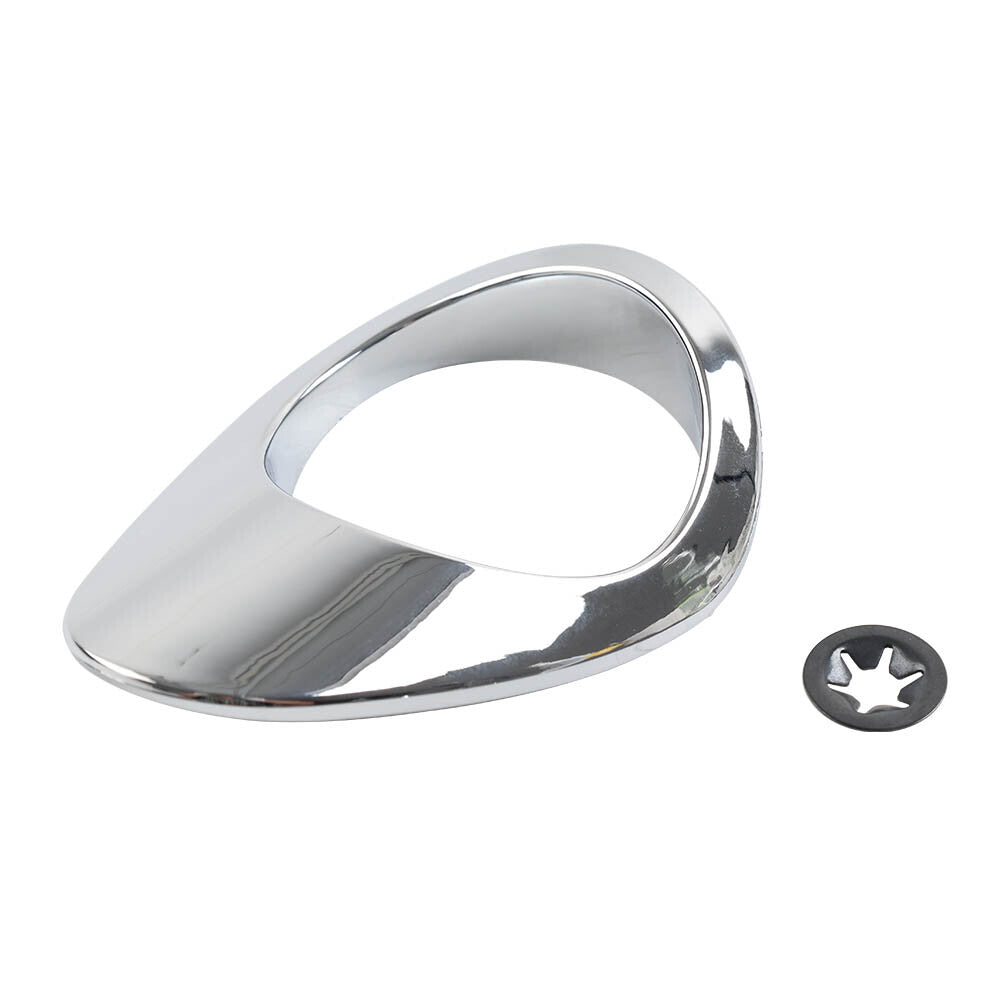 Chrome Right Side Battery Cover Trim Oil Dipstick Bezel kit for Harley XL1200