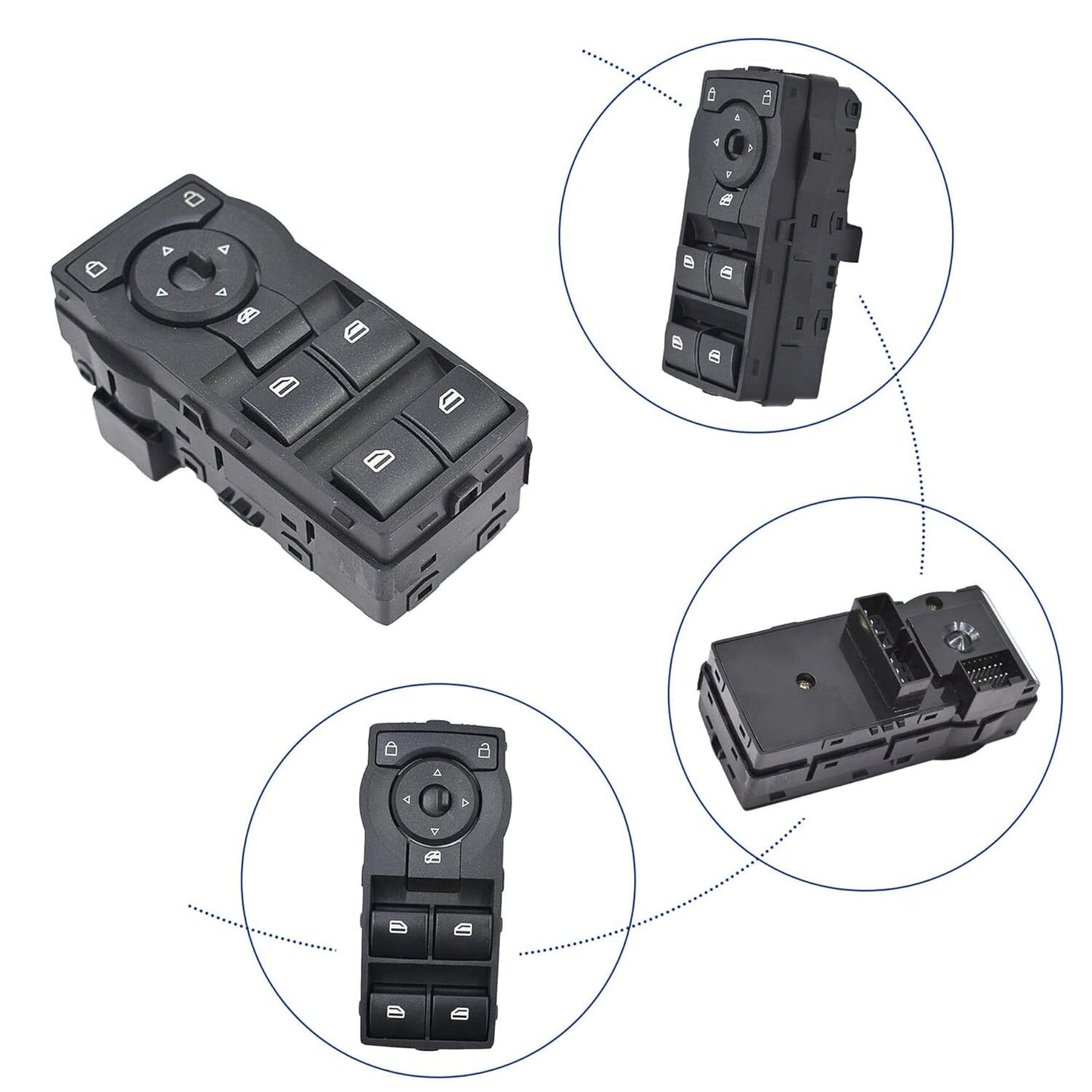 92225343 Master Window Control Switch For 2008-2009 for Pontiac G8 Base Sedan 3.6L v