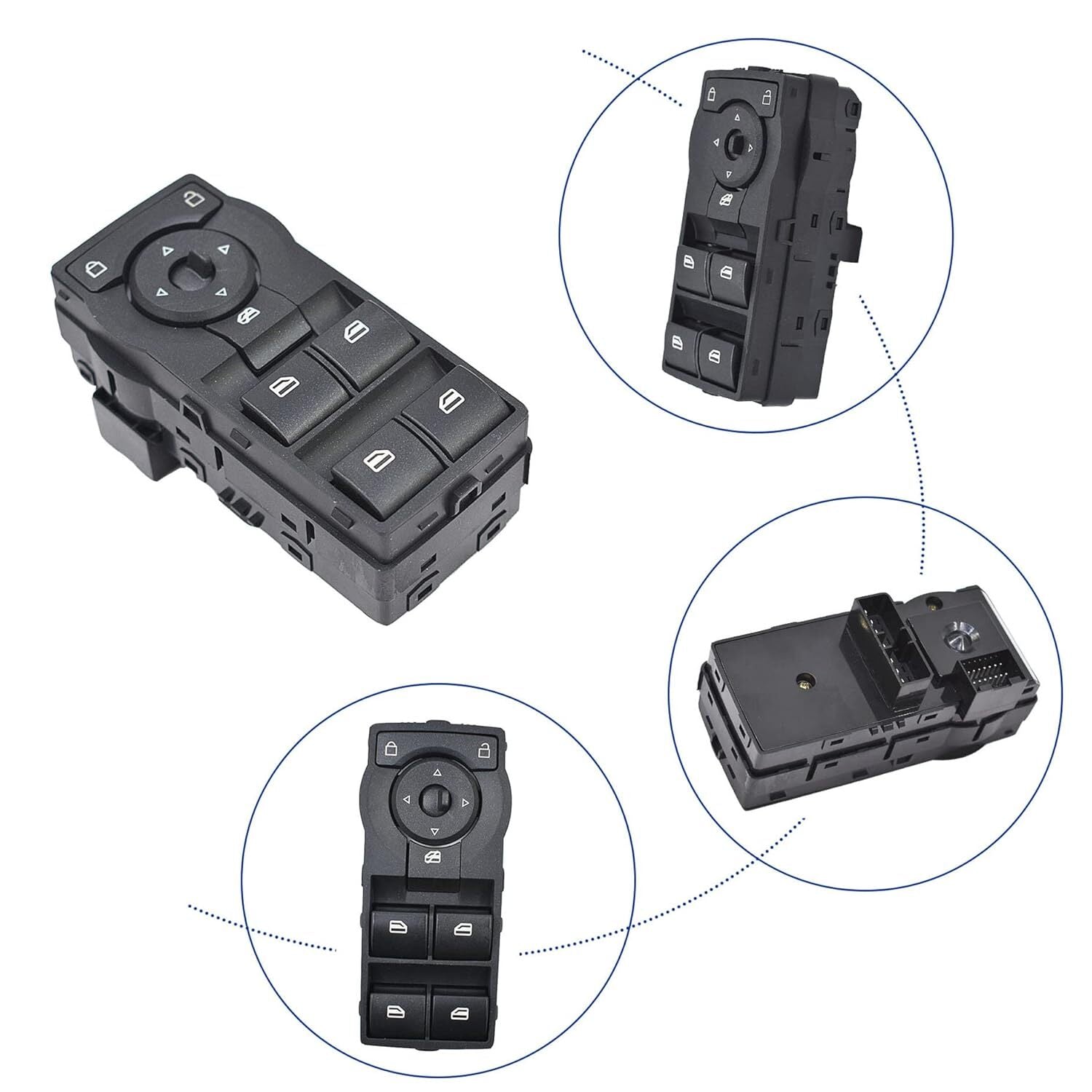 92225343 Master Window Control Switch For 2008-2009 for Pontiac G8 Base Sedan 3.6L v