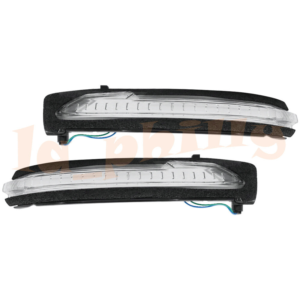 2x Fits for Nissan Qashqai J11 for X-Trail T32 Side Mirror LED Turn Signal Light 12V L+R