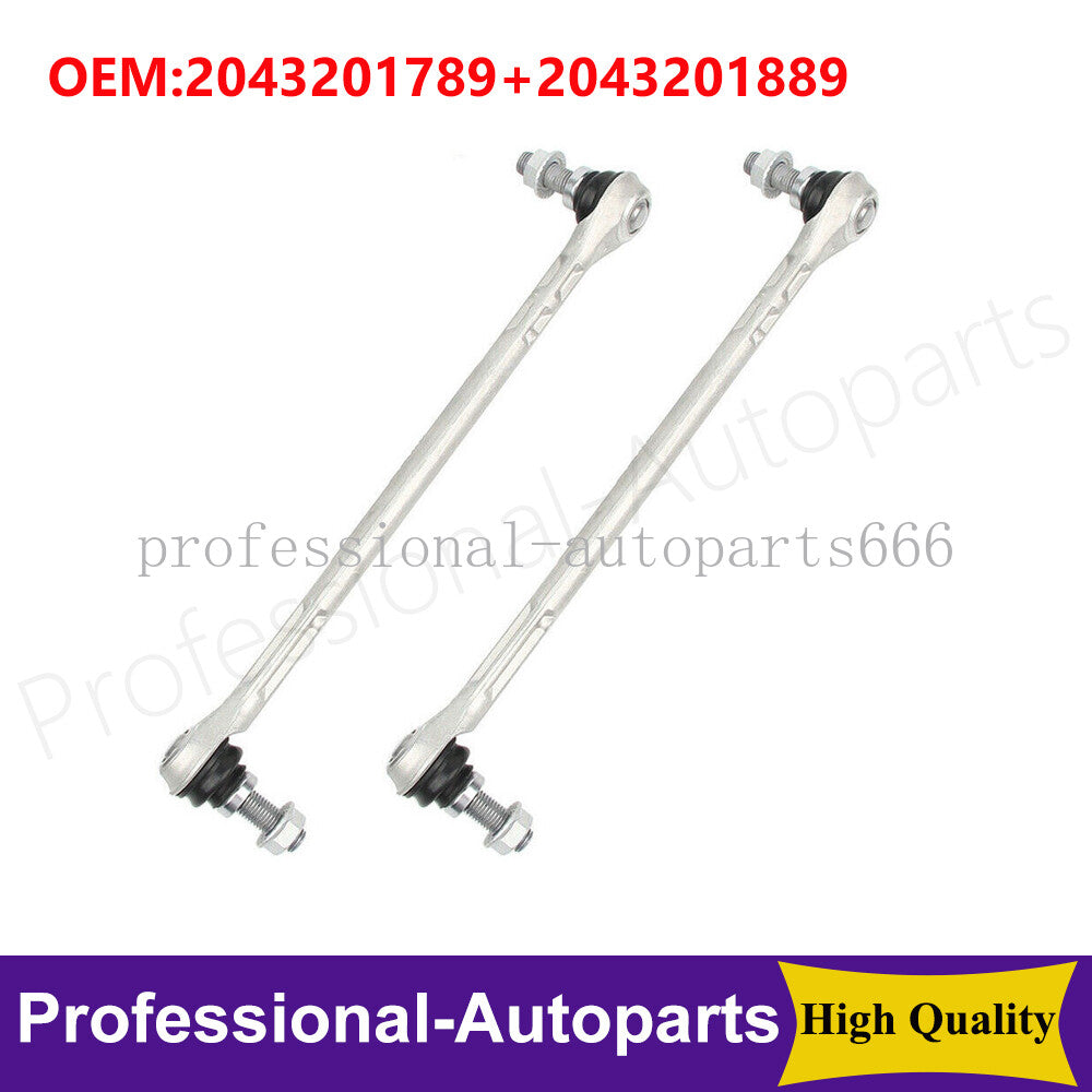 1Set Front Left+Right Stabilizer Sway Bar Links for Mercedes Benz W204 W207 Q