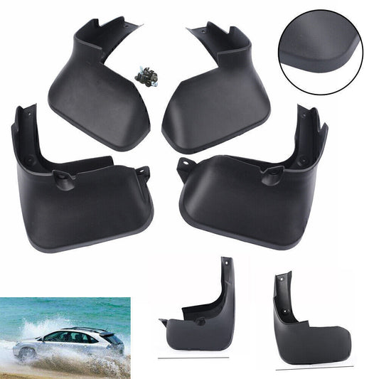 For 2009-2015 2010 2011 2012 for Lexus RX350 RX450 Black Splash Guards Mud Flaps Q