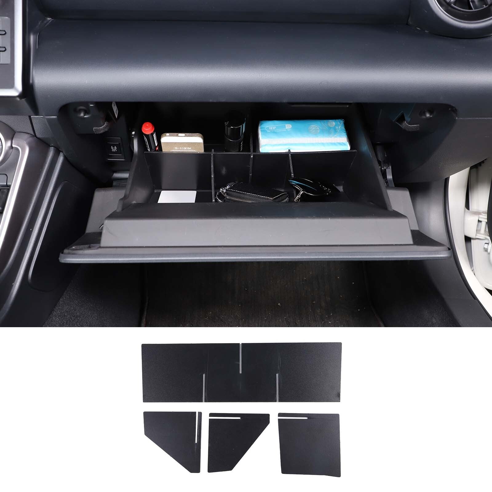 ABS carbon fiber window lift switch button cover decoration suitable for Supra 2019-2022- v