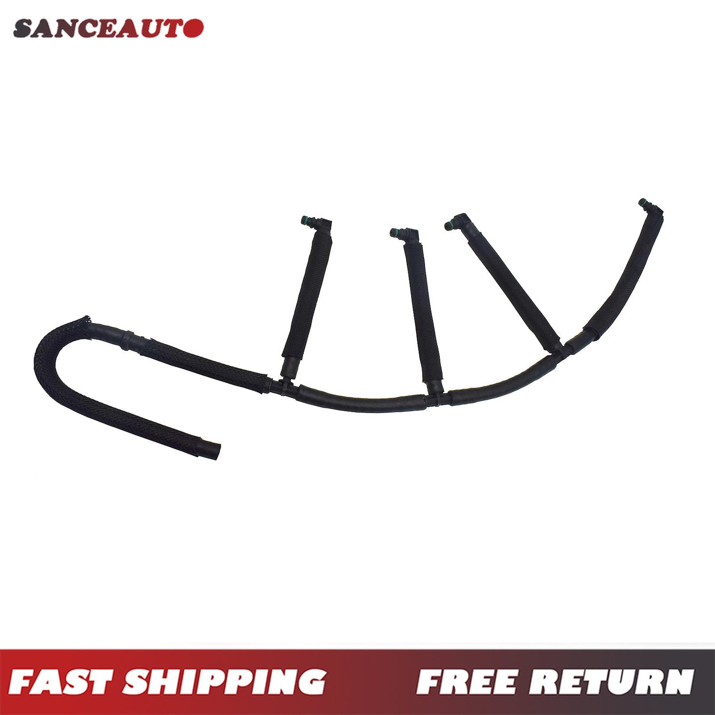 Suitable for A1 and A3 for Golf Beetle Polo Touran fuel overflow hose and fuel return line hose - n