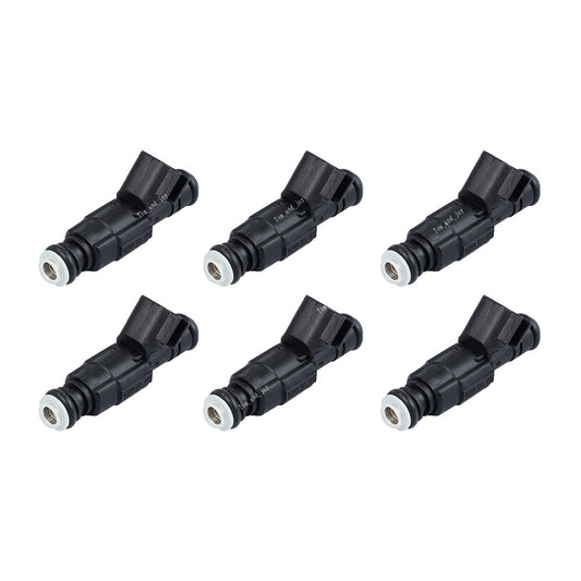 6PCS Fuel Injector 0280155784 4-Hole Fit for 1999-04 for Jeep Cherokee for Wrangler 4.0 Q