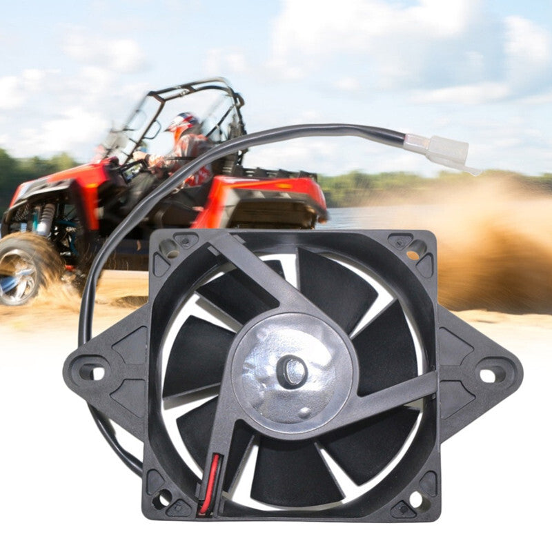 6 Inch Motorcycle ATV 12V Radiator Electric Cooling Fan Oil Cooler Water Tool