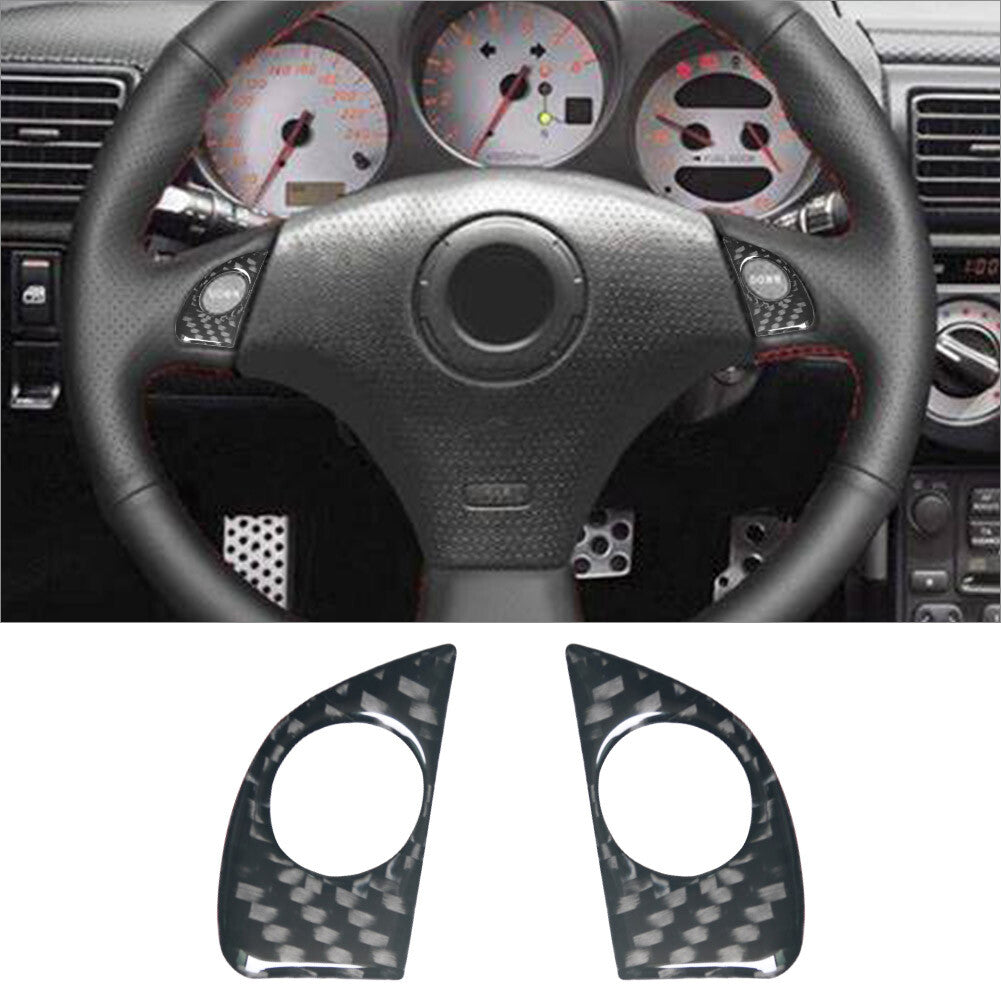 Red Carbon Fiber Rear Air Vent Outlet Panel Trim Cover For F150 2004-2008 v