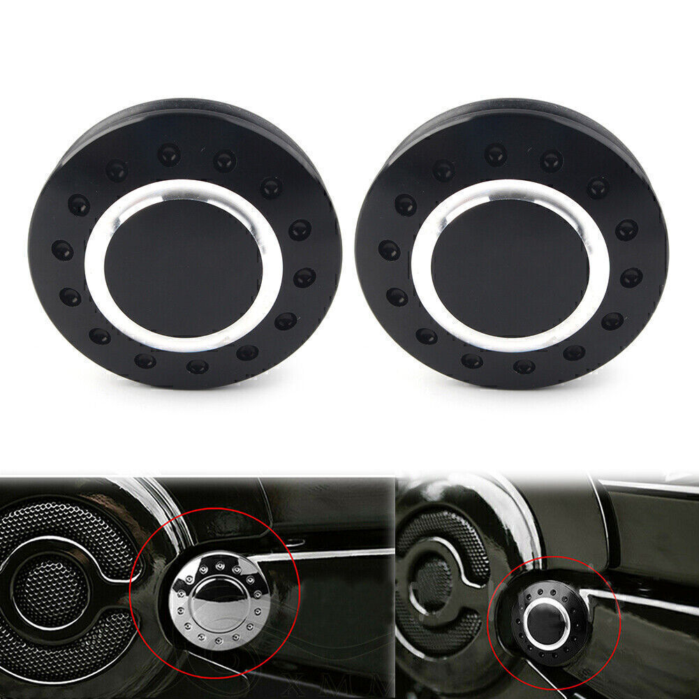 for Harley V-Rod Night Rod VRSC VRSCD 2x CNC Swingarm Pivot Bolt Cover Black Q