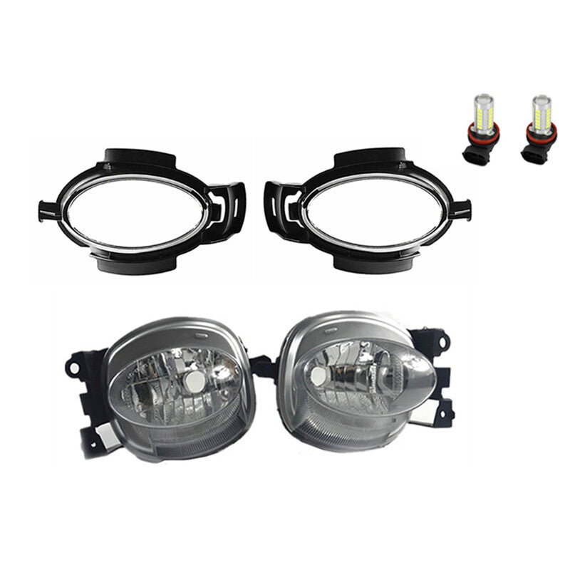 1 Set LED Fog lights Fog Light Cover Frame for Lexus ES350 ES240 GSV40 2006-2009 v