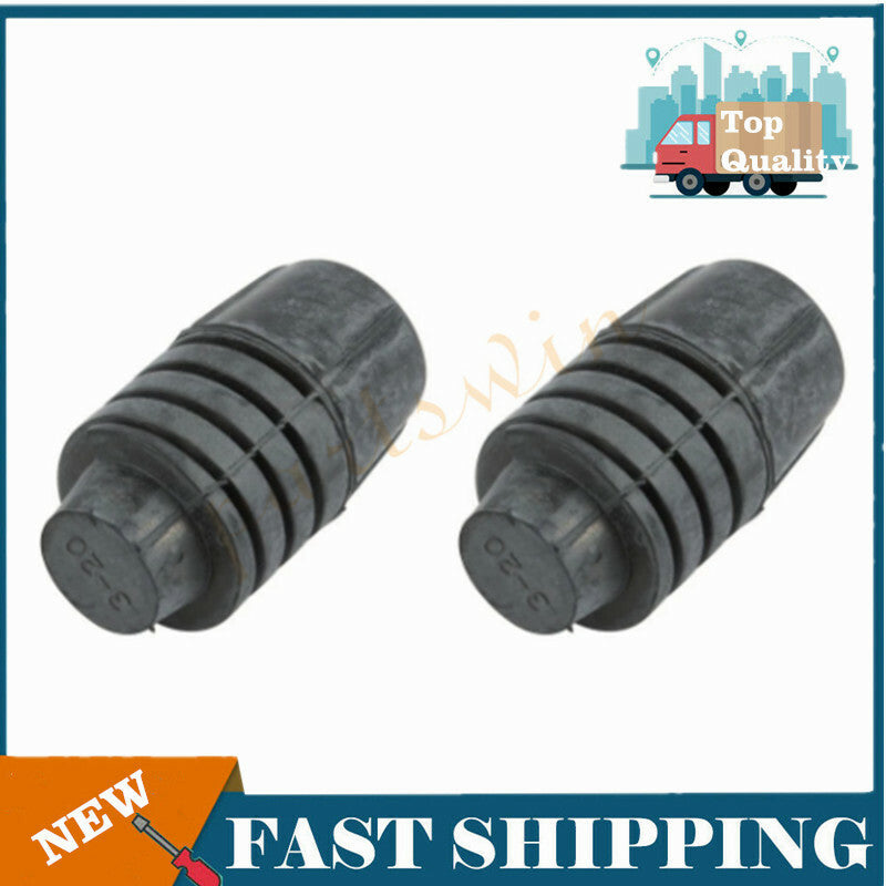 2-Piece Hooded Rubber Adjuster Bumper Pads for Civic , CRV, CRZ, Insight Fit ILX74144SR3- n