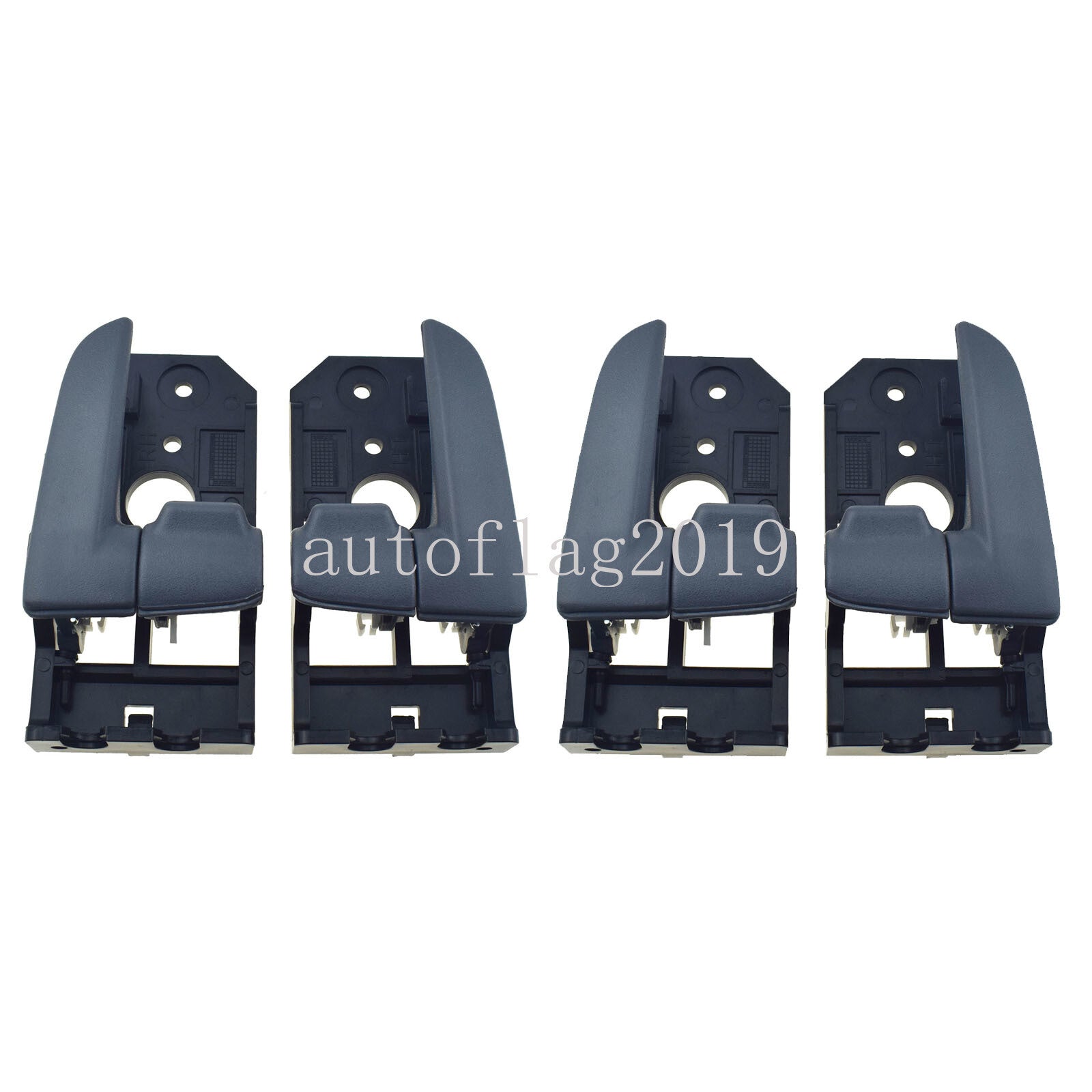 Gray interior door handle 4-piece set FL RL RR suitable for Kia Spectra 2004-2009- v