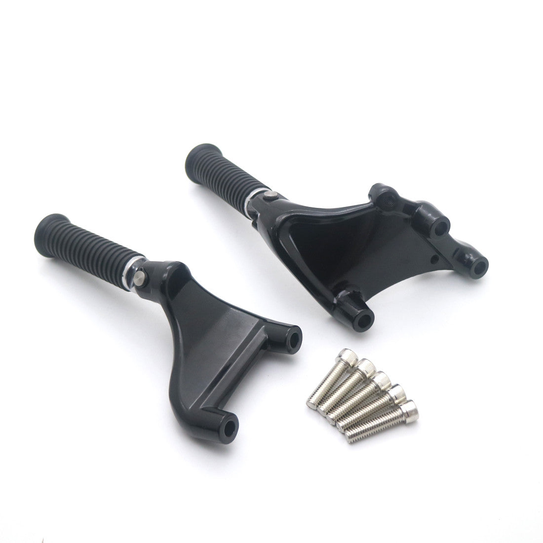 Rear Passenger Foot Pegs Pedal Mount for Harley Sportster 1200 Iron XL883 14-16 Q