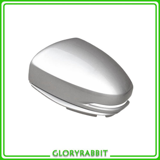 Fits 2014-2020 for Honda Fit3 Jazz GK Left Side Mirror Cover With Light Silver