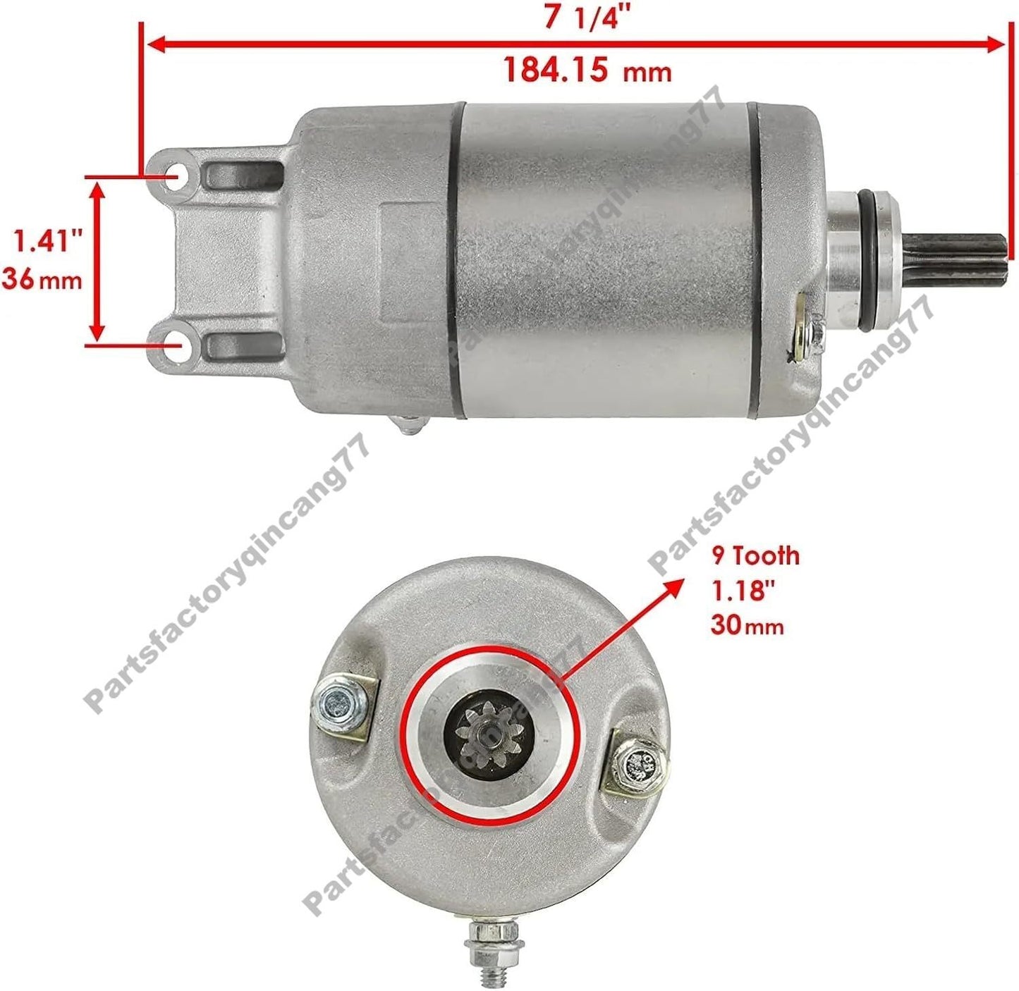 Starter Motor Assembly 31100-32C11 for Suzuki Motorcycle Bandit 400 GSF400 600