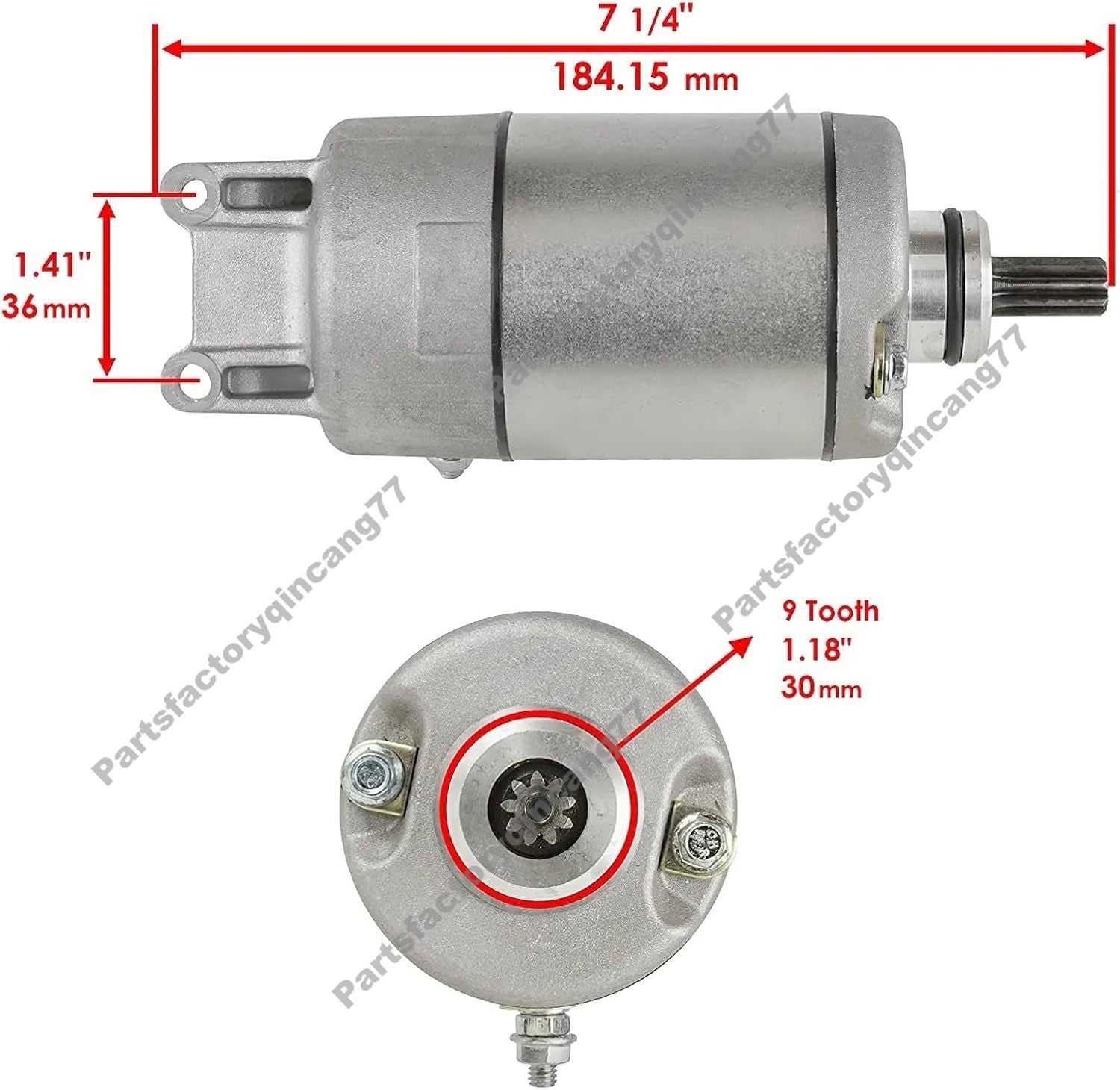 Starter Motor Assembly 31100-32C11 for Suzuki Motorcycle Bandit 400 GSF400 600