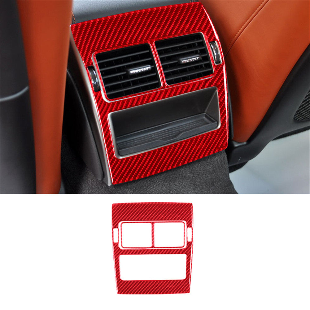 Carbon Fiber Central Console Panel Frame Trim for Dodge Durango 2014-20 Type A v