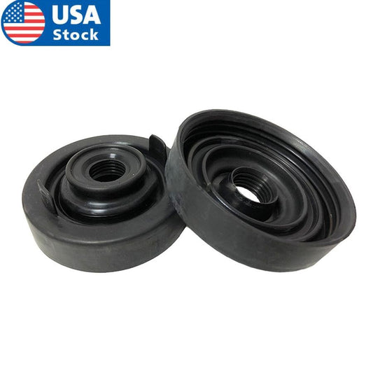 2PCS 80mm Rubber Headlight Housing Extended Dust Cover Rubber Bulb Seal Cap Kit