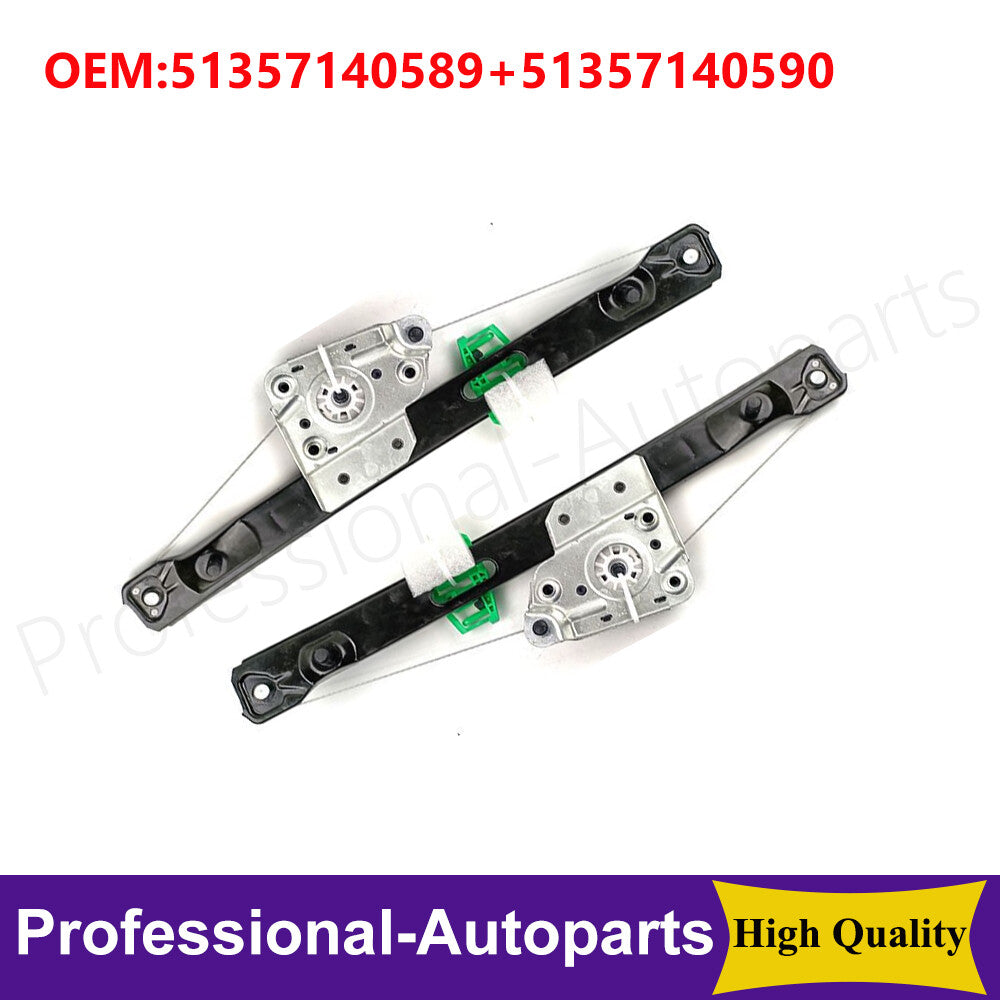 Rear L+R Power Window Regulator for BMW 3' E90 E91 323i 325i 325xi 328i xDrive Q